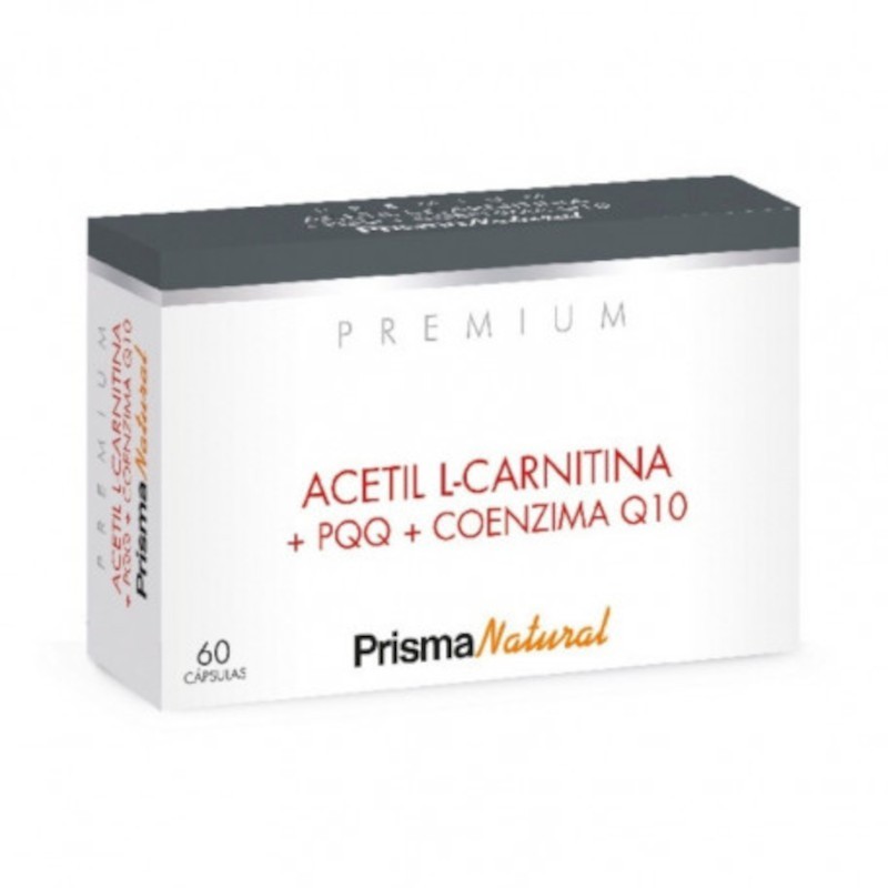 Prisma Natural Acetil L-Carnitina+PQQ+Coenzima Q10 60 Capsule
