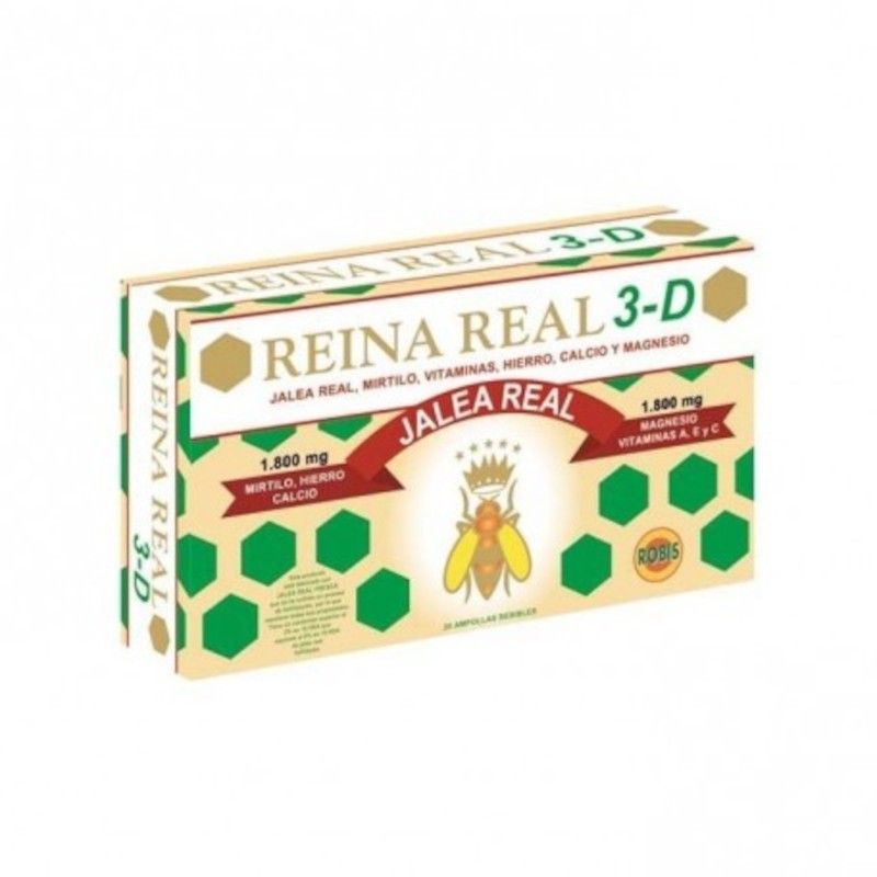 Robis Reina Real 3D 20 Ampollas Robis Reina Real 3D 20 Ampollas