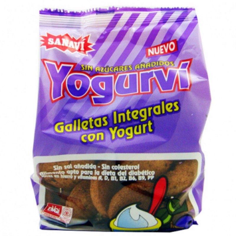 Sanavi Yogurvi Cookies S/a 300 gr