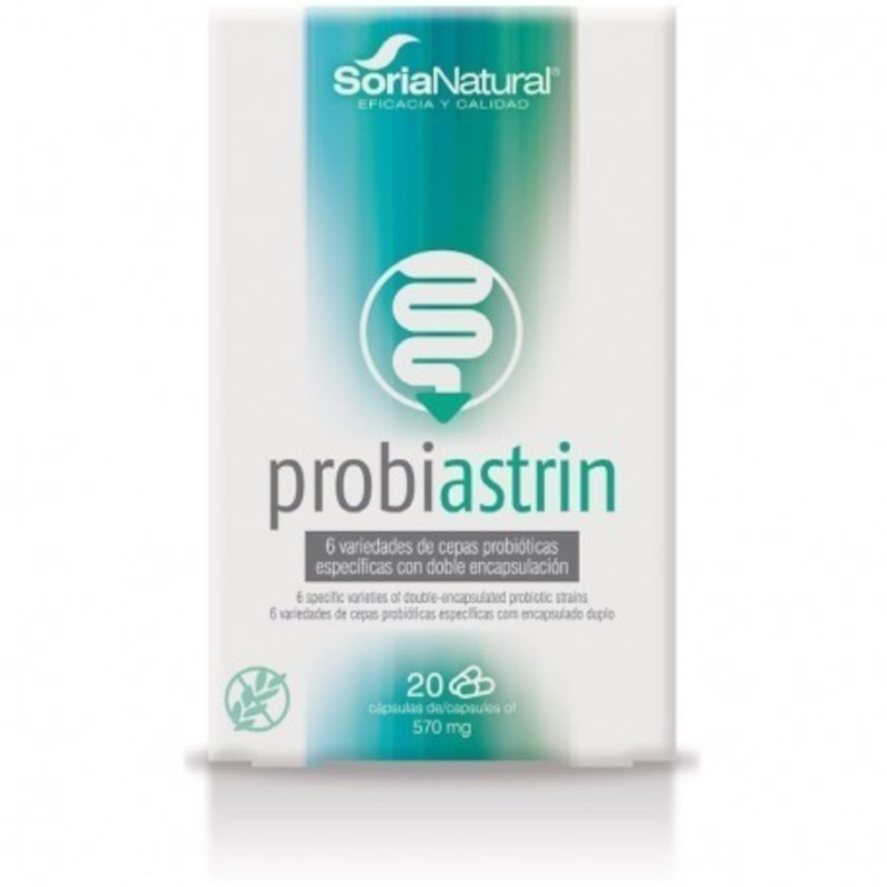 Soria Natural Probiastrin 20 Cápsulas