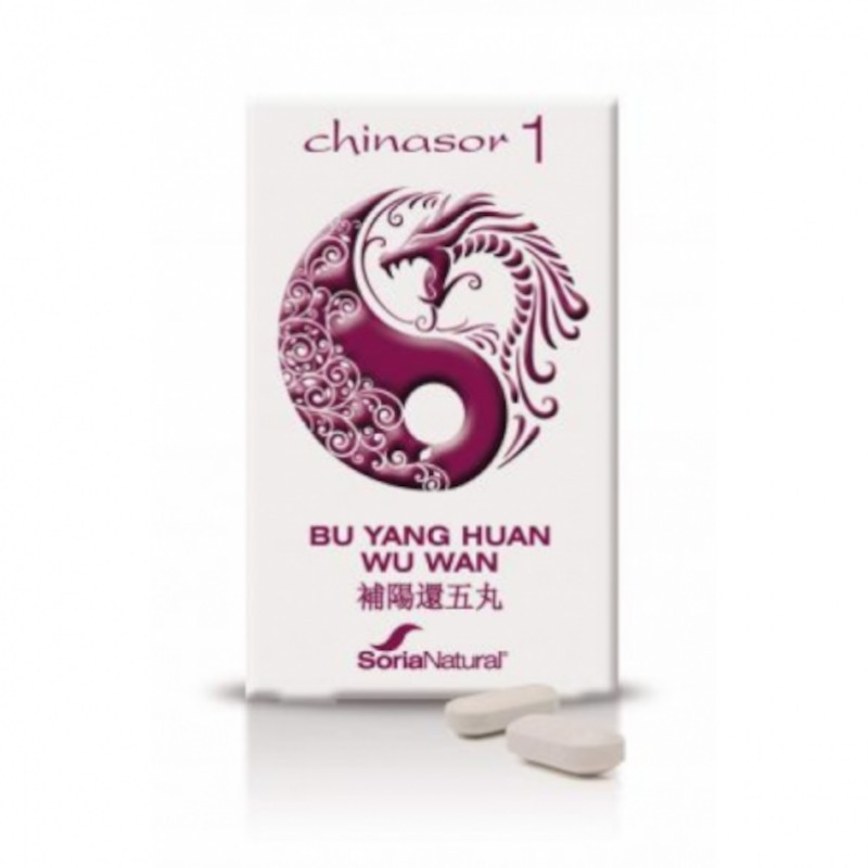 Soria Natural Chinasor 1 Bu Yang Huang Wu Wan 30 comprimidos Soria Natural Chinasor 1 Bu Yang Huang Wu Wan 30 comprimidos