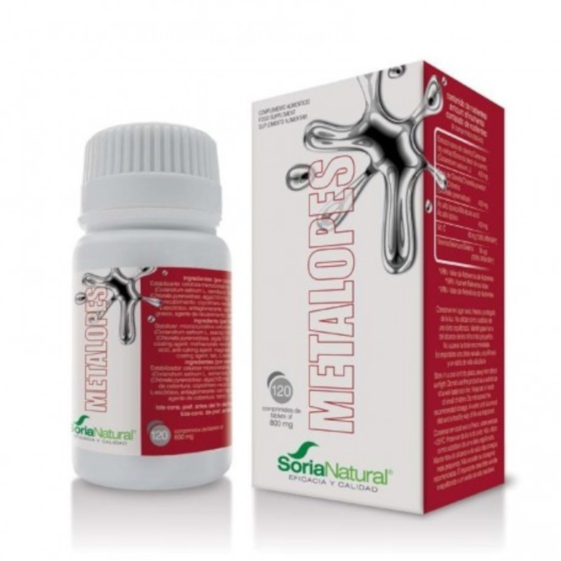 Soria Natural Metalopes 120 Tabletten Soria Natural Metalopes 120 Tabletten