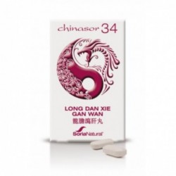 Soria Natural Chinasor 34 Long Dan Xie Gan Wan 30 Comprimidos