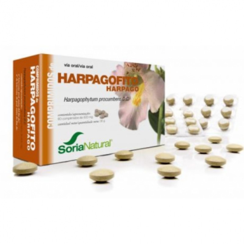 Soria Natural Harpagofito 60 Tablets 600 mg