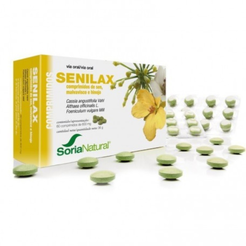 Soria Natural Senilax 60 Tablets 600 mg Soria Natural Senilax 60 Tablets 600 mg