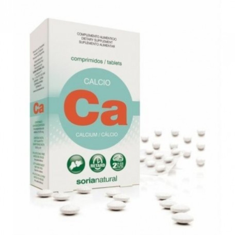 Soria Natural Calcium 1275 mg 30 Retardtabletten Soria Natural Calcium 1275 mg 30 Retardtabletten
