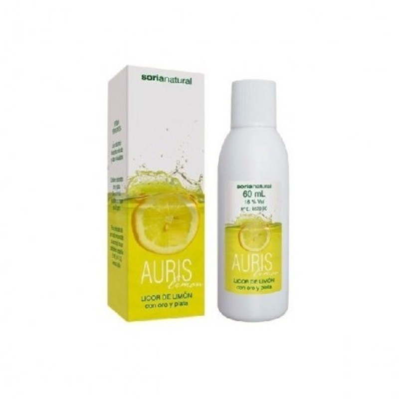 Soria Natural Licor de Limão Auris Limão 60 ml