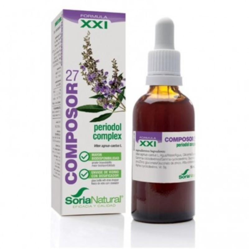 Soria Natural Composor 27 Periodol Complex 50 ml 21. Jahrhundert Soria Natural Composor 27 Periodol Complex 50 ml 21. Jahrhundert