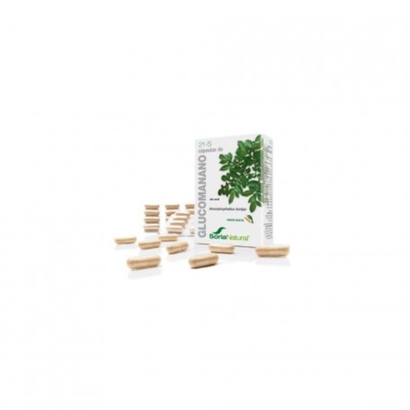 Soria Natural Kapseln 21-S Glucomannan 60 Tabletten Soria Natural Kapseln 21-S Glucomannan 60 Tabletten
