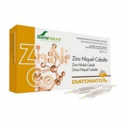 Soria Natural Diatonato 5/2 Zinco - Níquel - Cobalto 28 frascos