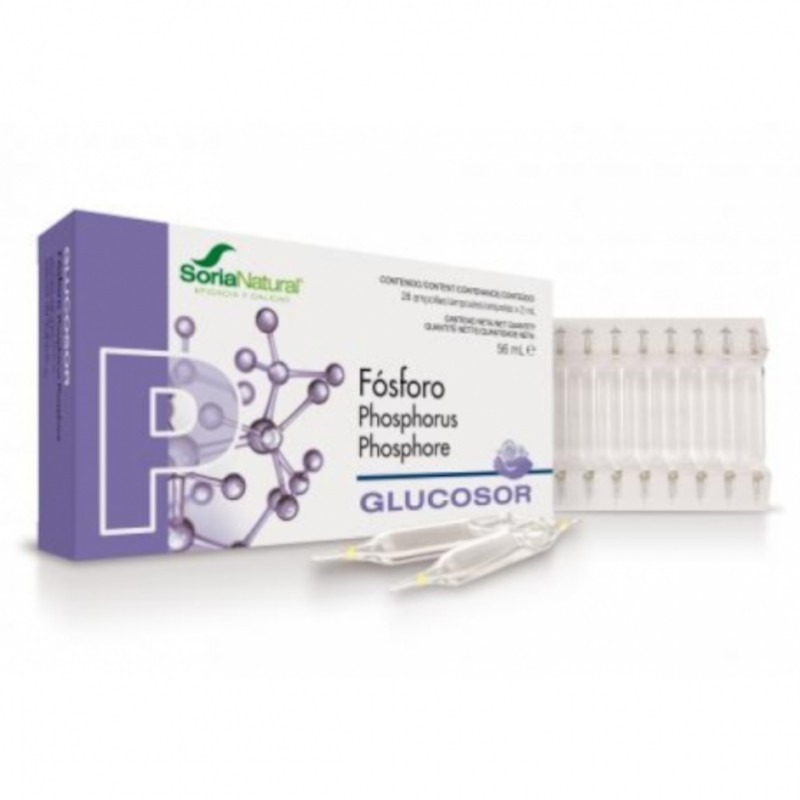 Soria Natural Glucosor Fosforo 28 Fiale da 2 ml Soria Natural Glucosor Fosforo 28 Fiale da 2 ml