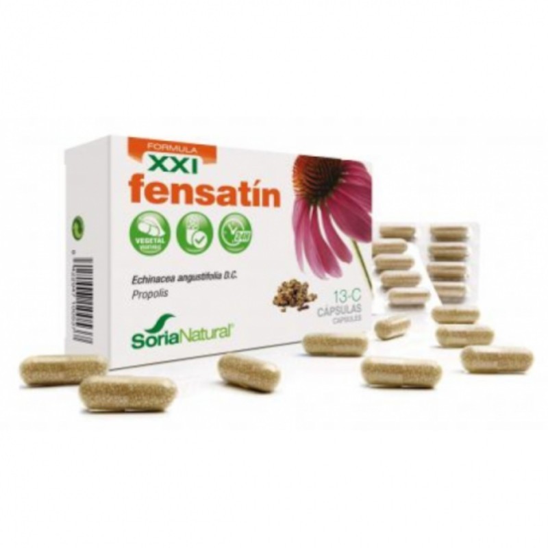 Soria Natural 13-C Fensatin 30 cápsulas de liberação prolongada
