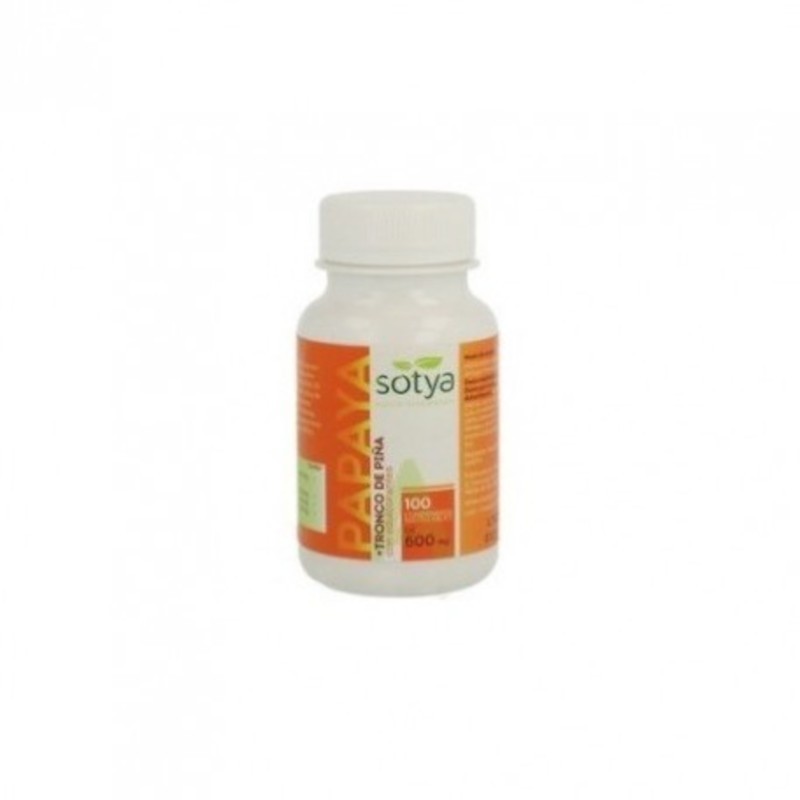 Sotya Beslan Papaye + Tronc d'Ananas 600 mg 100 Comp Sotya Beslan Papaye + Tronc d'Ananas 600 mg 100 Comp