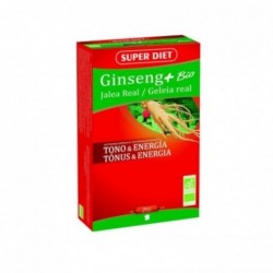 Superdiet Ginseng + Organic Royal Jelly 20 Ampoules