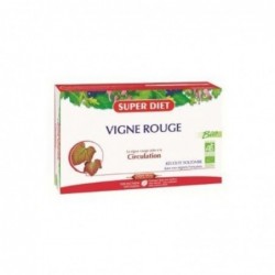 Superdiet Vigne Rouge Bio 20 Ampoules Agbio