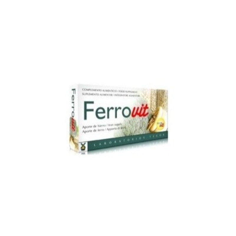 Tegor Ferrovit Vitablets 30 Comprimidos