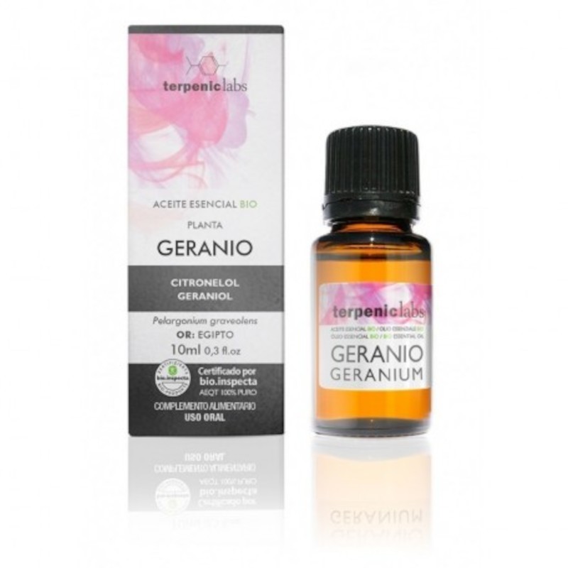 Olio Essenziale Biologico Terpenico Evo Geranio 30 ml Olio Essenziale Biologico Terpenico Evo Geranio 30 ml