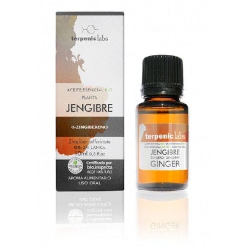 Terpenic Evo Ätherisches Bio-Ingweröl 30 ml Terpenic Evo Ätherisches Bio-Ingweröl 30 ml