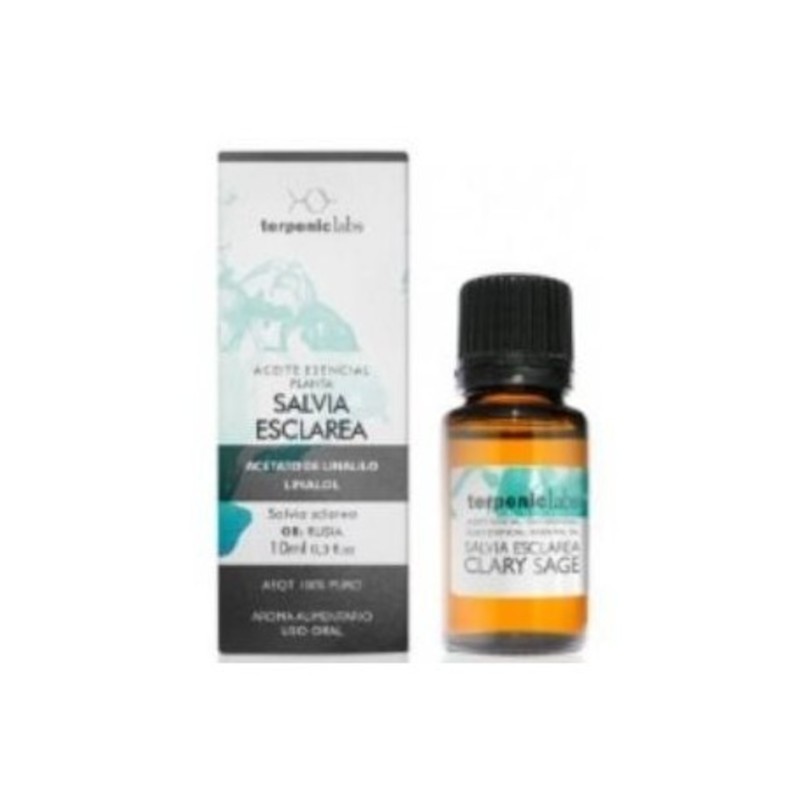 Olio Essenziale Terpenico Evo Salvia Sclarea 10 ml