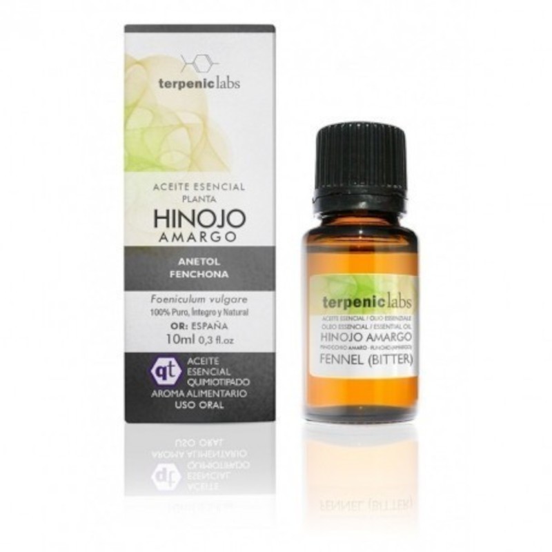 Terpenic Evo Olio Essenziale Alimentare di Finocchio Amaro 10 ml