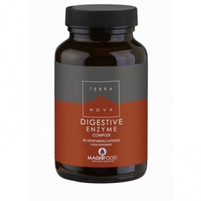 Terranova Digestive Enzymes Complex 50 Capsules Terranova Digestive Enzymes Complex 50 Capsules