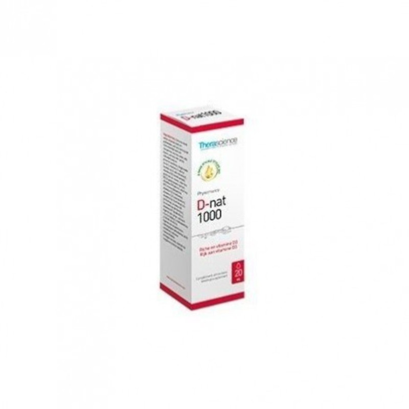 Therascience D-nat 1000 in Drops 20 ml Therascience D-nat 1000 in Drops 20 ml