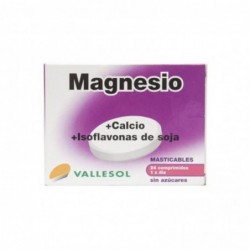 Vallesol Vallesol Magnesio+calcio+isoflavonas 24 Comprimidos