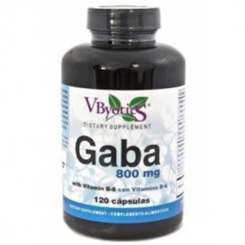Vbyotics Gaba 800 mg 120 Capsules