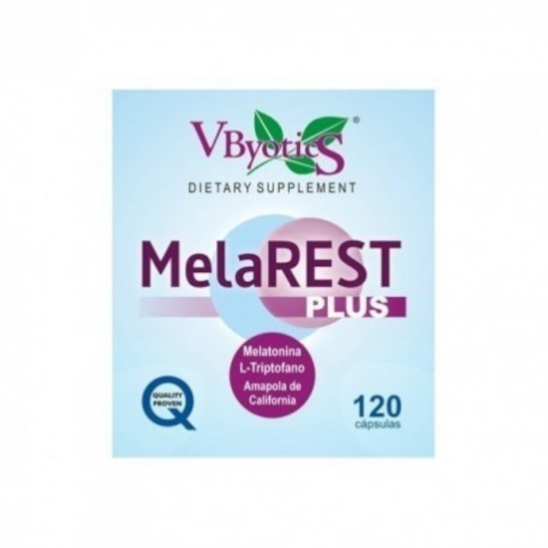 Vbyotics Melarest (Melatonin/C. Mohn/-Tryptophan) 120 Kapseln Vbyotics Melarest (Melatonin/C. Mohn/-Tryptophan) 120 Kapseln