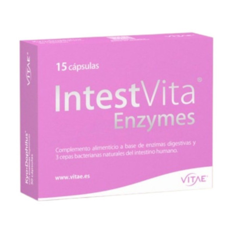 Vitae IntestVita Enzymes 15 Cápsulas