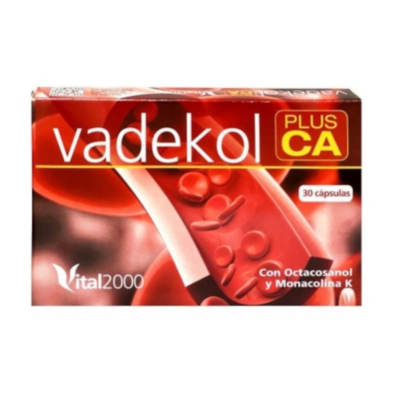 Vital 2000 Vadekol Plus Q10 30 Cápsulas