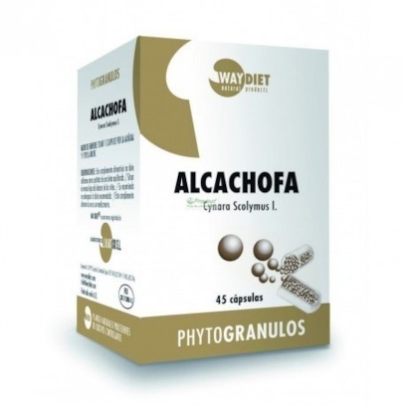 Waydiet Alcachofa Phytogranulos 45 Cápsulas