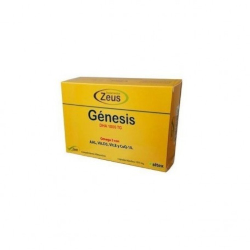 Zeus Genesis DHA 60 Gélules Zeus Genesis DHA 60 Gélules
