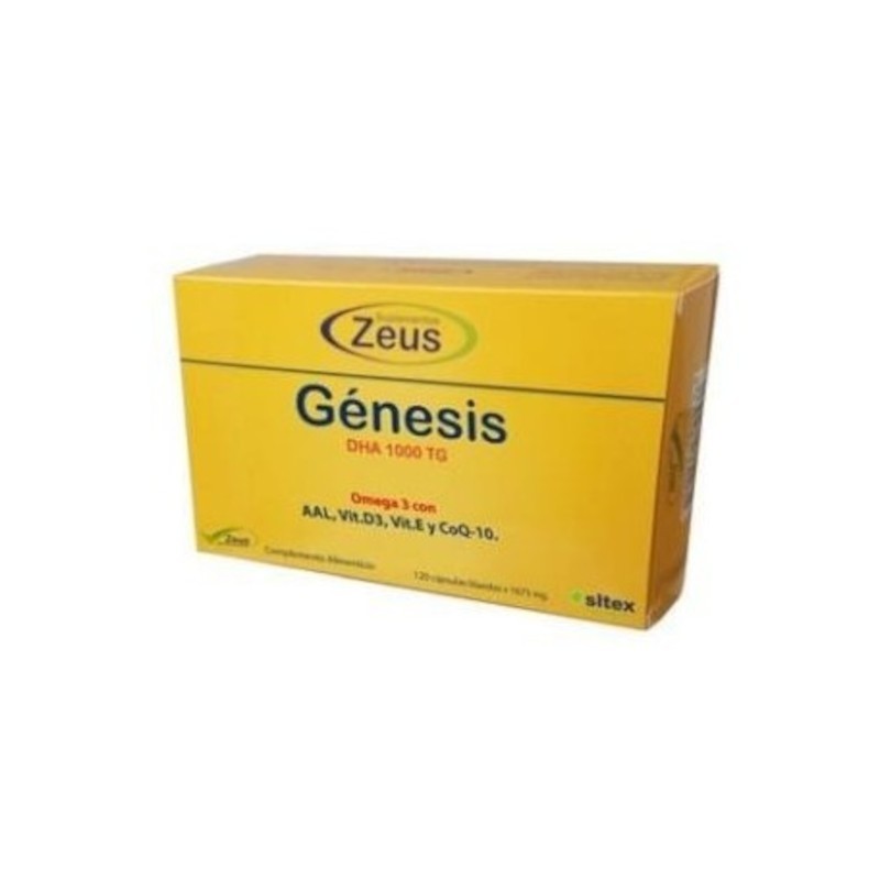 Zeus Genesis DHA TG 1000 120 Cápsulas