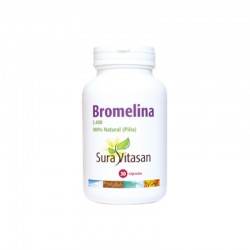 Sura Vitasan Bromelaína 2.400 500 mg 30 Cápsulas