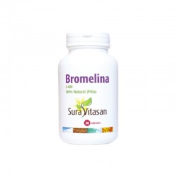Sura Vitasan Bromelina 2.400 500 mg 30 Cápsulas