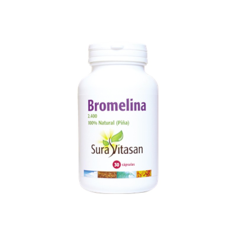Sura Vitasan Bromélaïne 2 400 500 mg 30 Gélules Sura Vitasan Bromélaïne 2 400 500 mg 30 Gélules