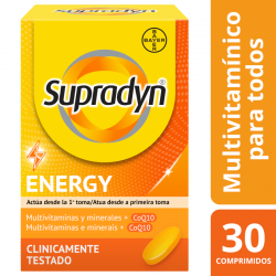SUPRADYN Energy 30 Comprimidos