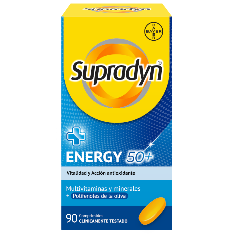 SUPRADYN Energy 50+ Vitamine für Erwachsene 90 Tabletten