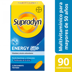 SUPRADYN Energy 50+ Vitamines Adulte 90 comprimés