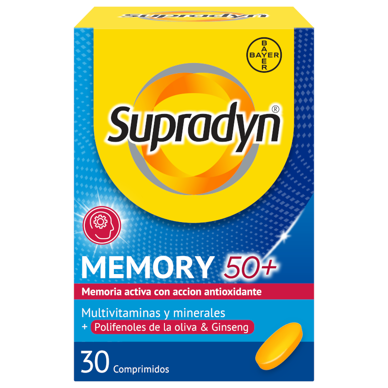 Acquista Supradyn Memory 50+ 30 compresse Acquista Supradyn Memory 50+ 30 compresse