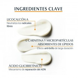 EUCERIN Gel-Crème Solaire Contrôle de l'Huile Toucher Sec SPF 50+ DUPLO 2x50ml