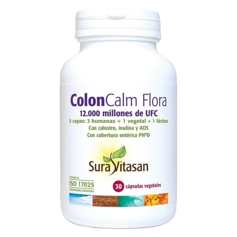 Sura Vitasan Colon Calm Flora 30 Capsules Sura Vitasan Colon Calm Flora 30 Capsules