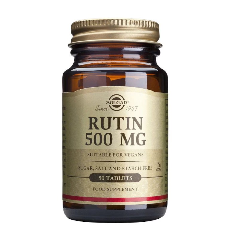 Solgar Rutina 500 mg 50 Comprimidos