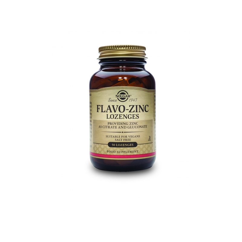 Solgar Flavo-zinc 50 Comprimés à Croquer