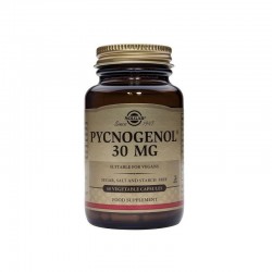 Solgar Pycnogenol Extrait d'écorce de pin 30 mg 60 gélules