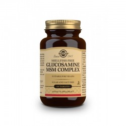 Solgar Glucosamine Msm Complexe 60 Comprimés