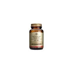 Solgar Non-Blushing Niacin mit B3 und Nicotinamin 50 Kapseln