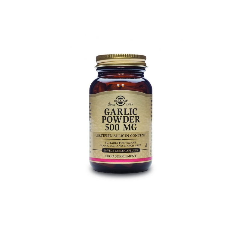 Solgar Knoblauchpulver 500 mg 90 Gemüsekapseln Solgar Knoblauchpulver 500 mg 90 Gemüsekapseln