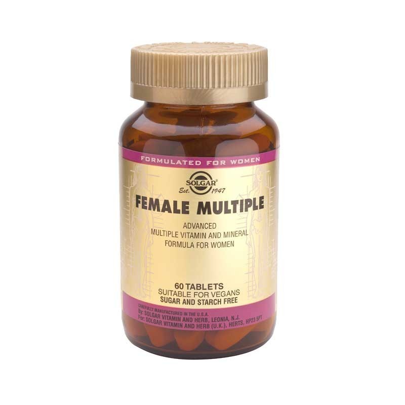 Solgar Female Múltiple 60 Comprimidos